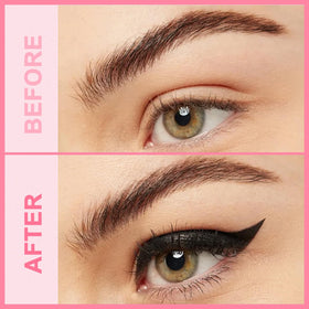 iMethod fine brush-tip close-up for precise thin eyeliner application