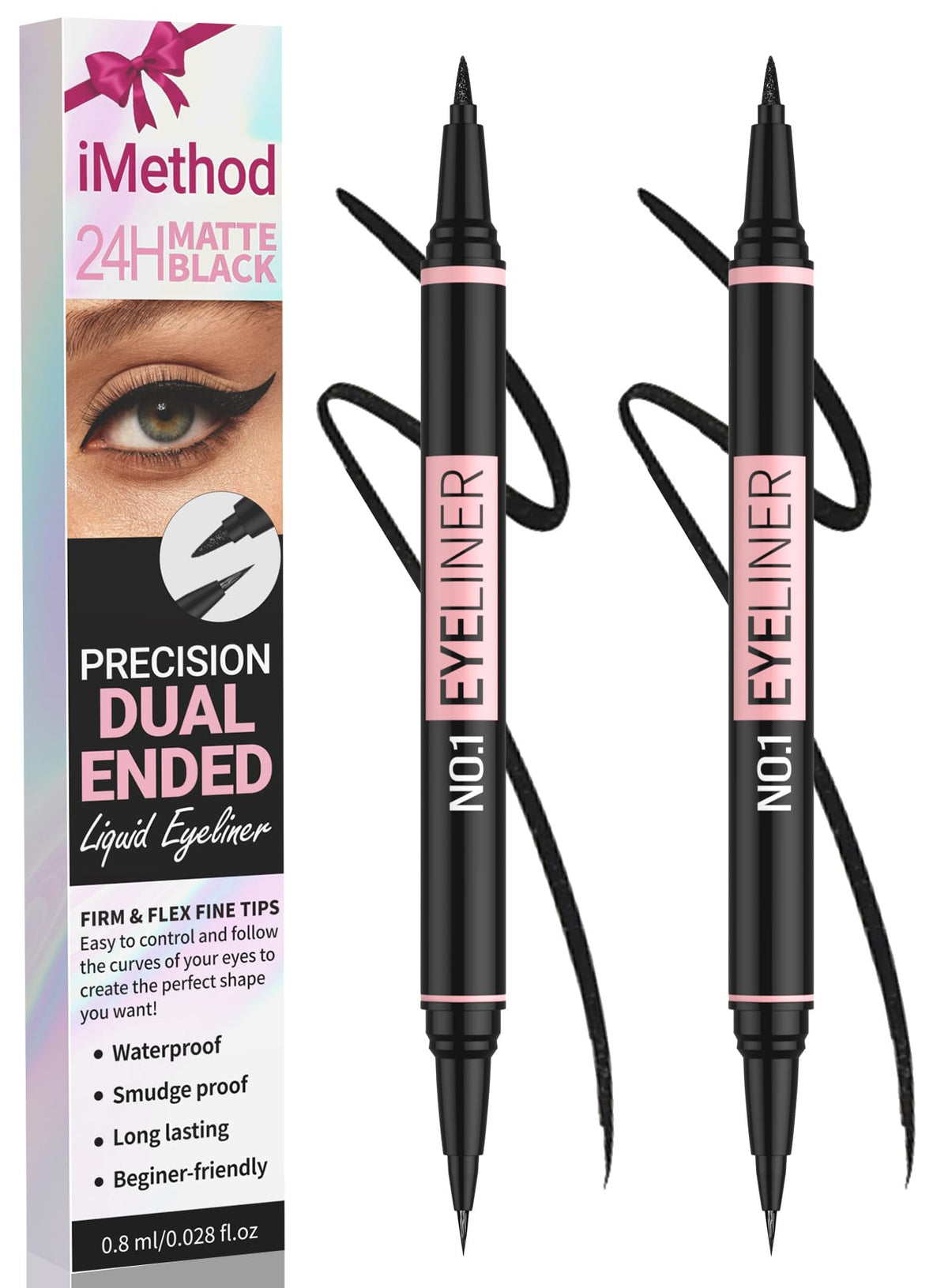 iMethod front packaging showing dual-ended pen and value in a 2-pack