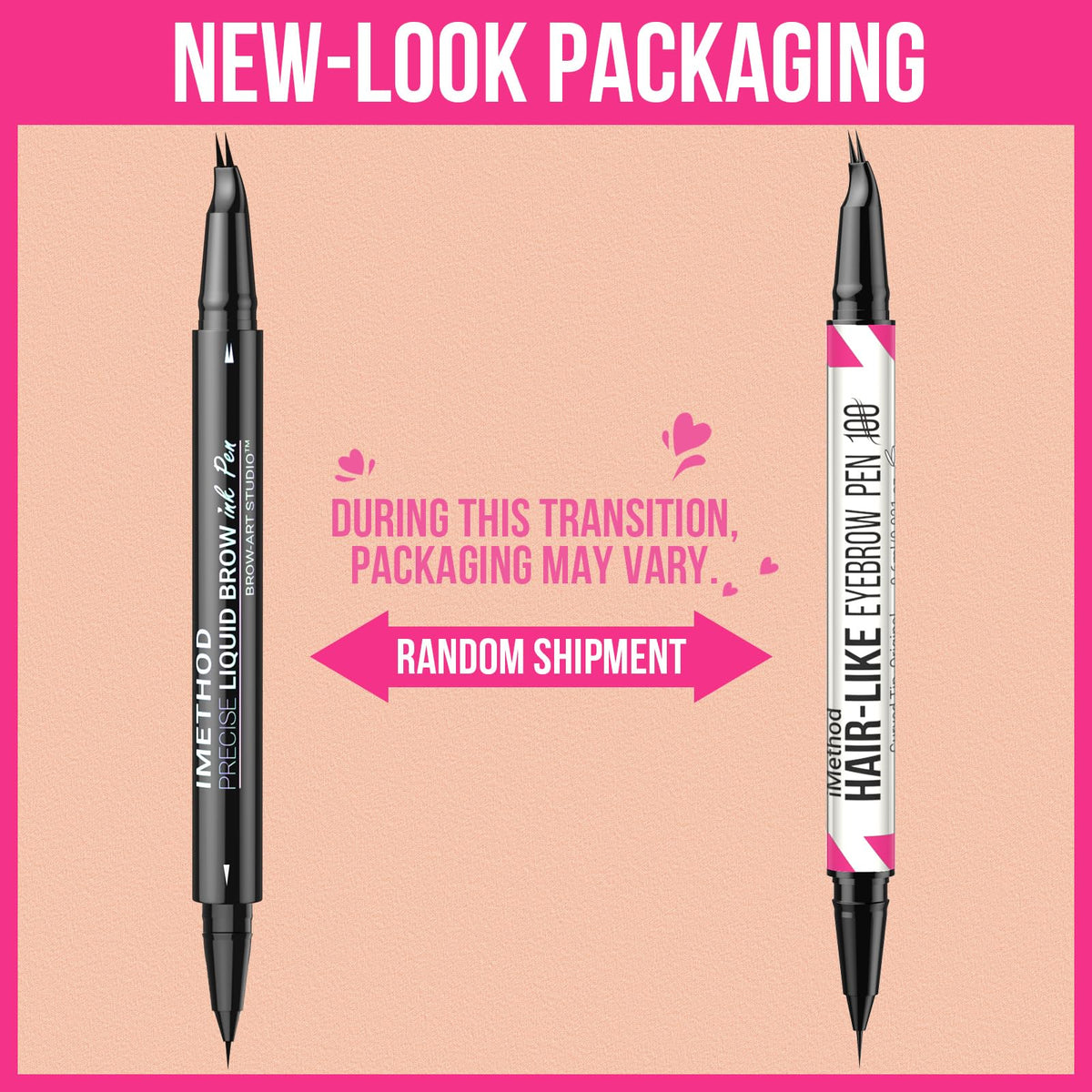 iMethod product label close-up showing shade name and usage tips