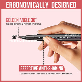 iMethod micro-fork tip closeup demonstrating fine hair-like stroke capability