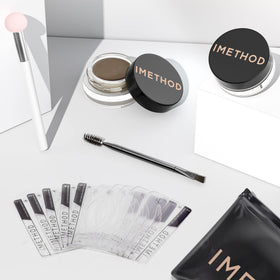iMethod zipper pouch open with tools organized for travel convenience