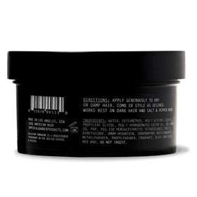 Imperial Barber Grade Products open tub texture demonstrating firm consistency