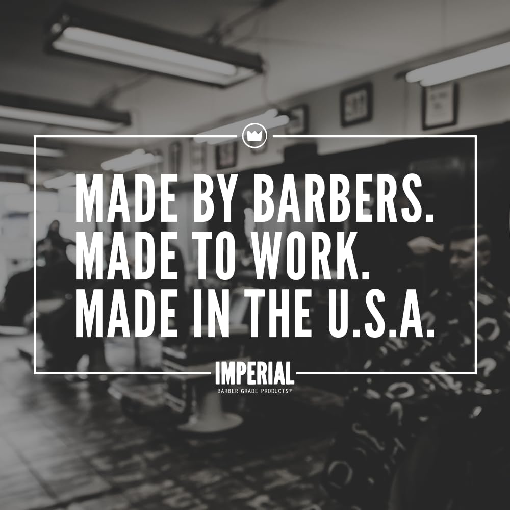 Imperial Barber Grade Products used in barbershop setting showing professional reliability