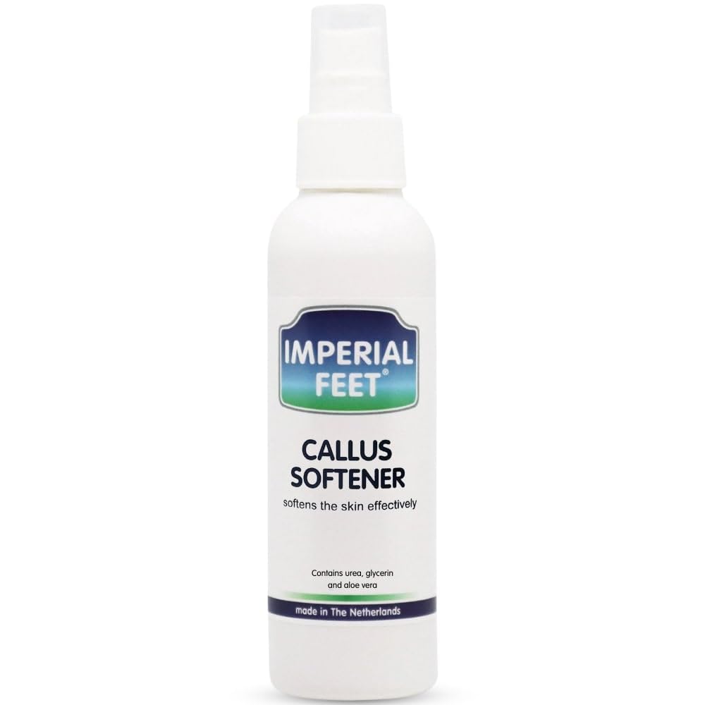 Imperial Feet front packaging showing product and benefits for smoother feet