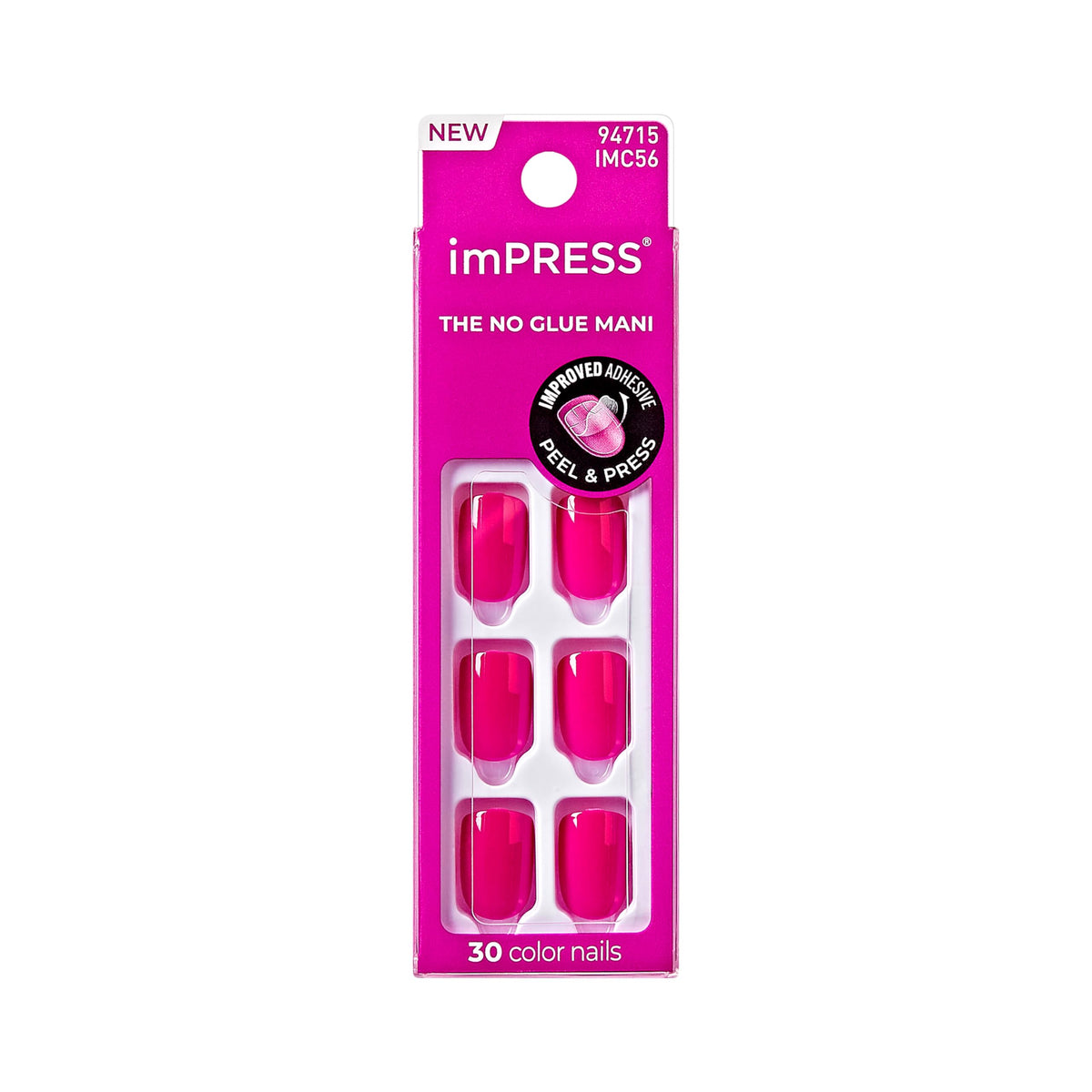 imPRESS front packaging showing All Smiles set and included tools for quick mani