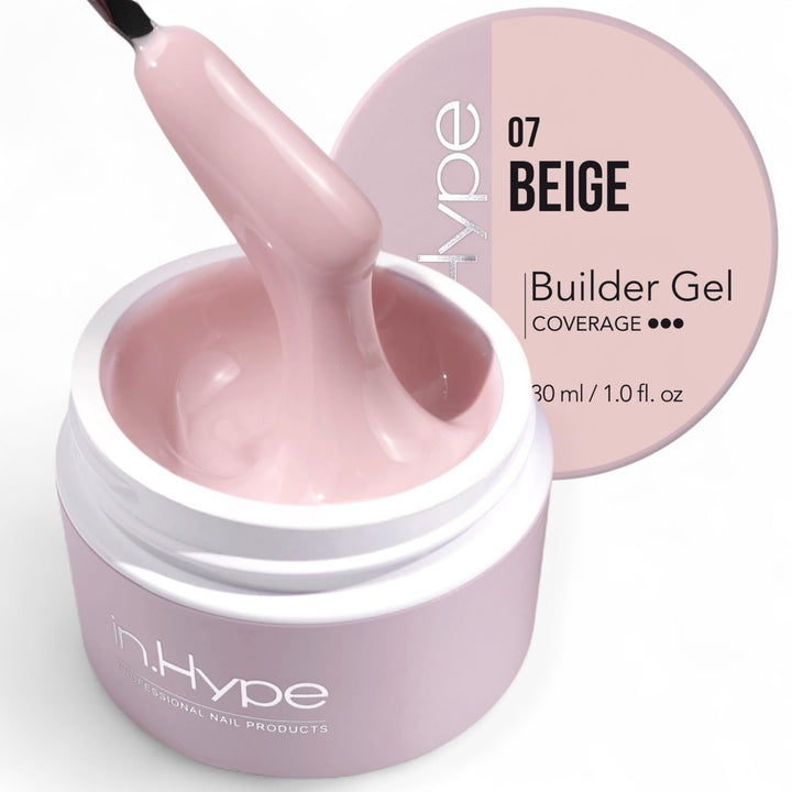 IN.HYPE front packaging showing product and shade for professional identification and ease