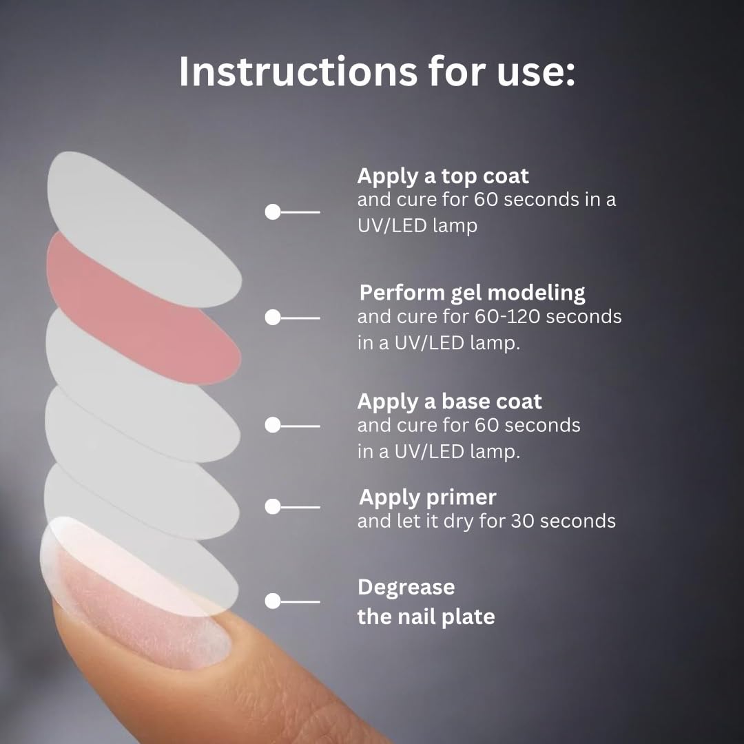 IN.HYPE gel salon lifestyle application with technician creating an extension
