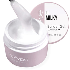 IN.HYPE Milky #1 front packaging showing product and label for professional strength