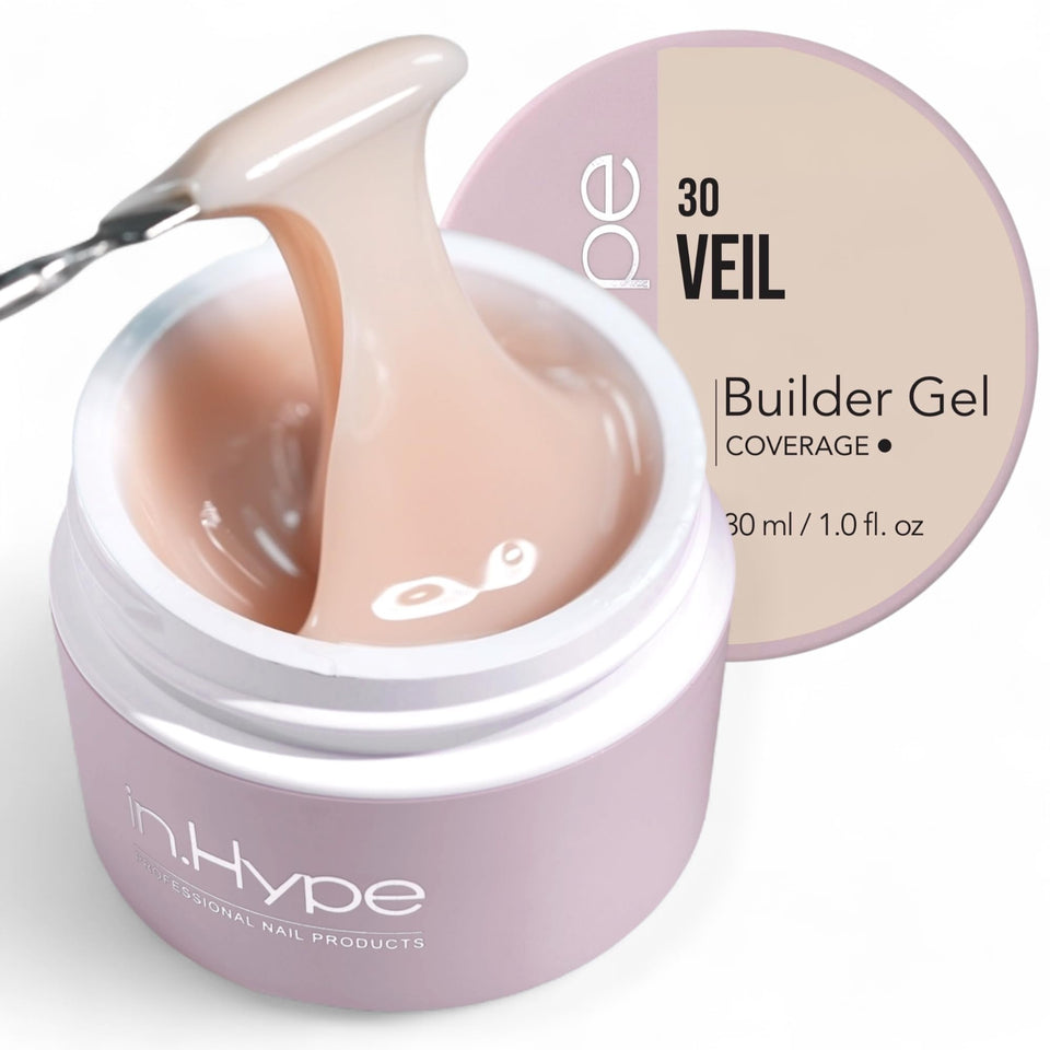 IN.HYPE front packaging showing jar and label for clear product identification and professional use