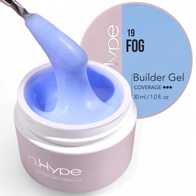 IN.HYPE front packaging of Blue Fog #19 showing product branding and color