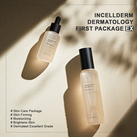 INCELLDERM Booster EX spray close-up demonstrating fast hydration