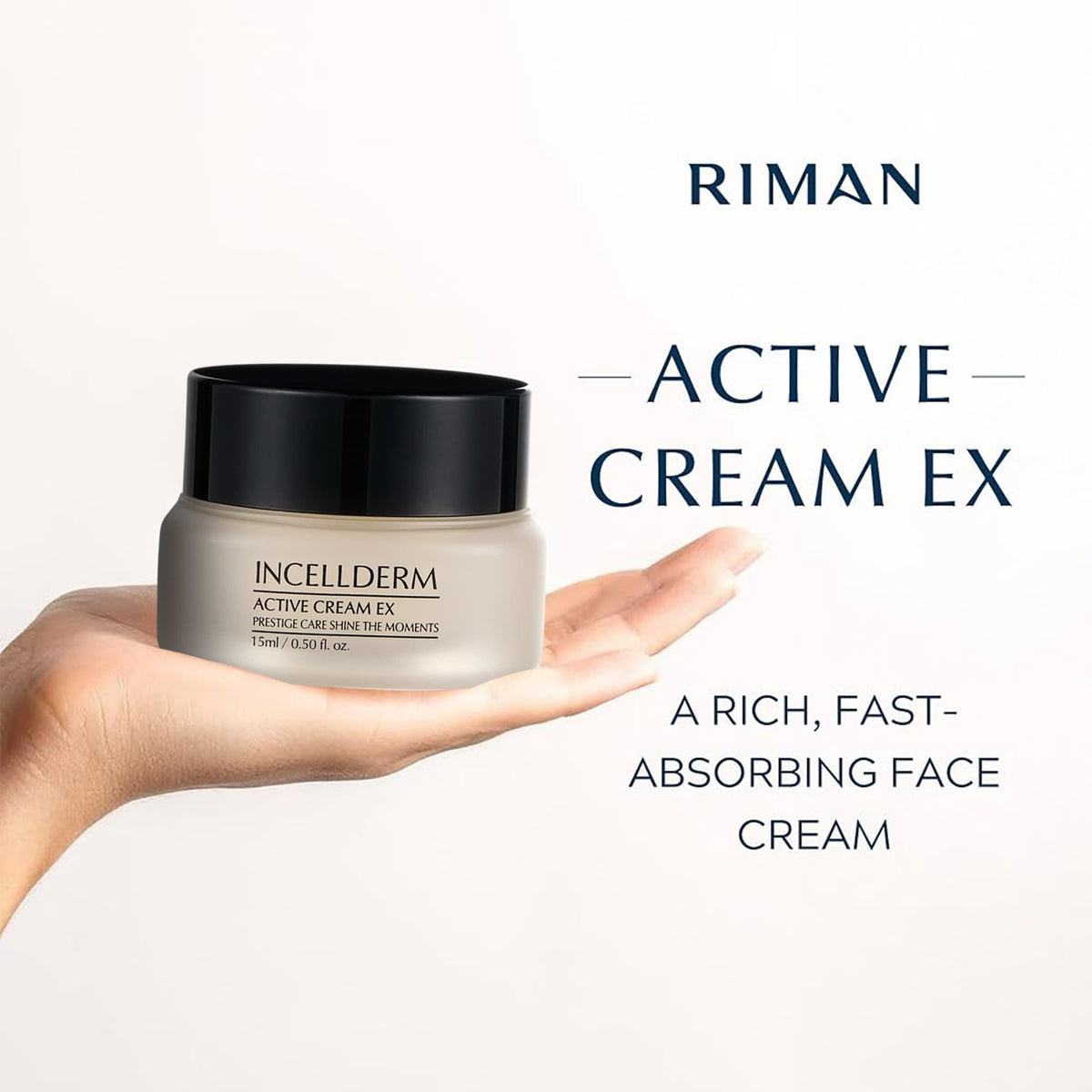 INCELLDERM Calming Balancing Gel texture close shot soothes and stabilizes skin