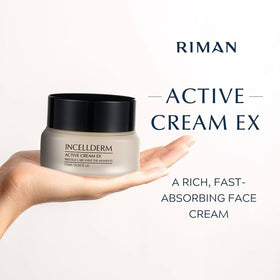 INCELLDERM Calming Balancing Gel texture close shot soothes and stabilizes skin
