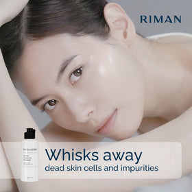 INCELLDERM soft foam lather on skin demonstrating effective cleansing