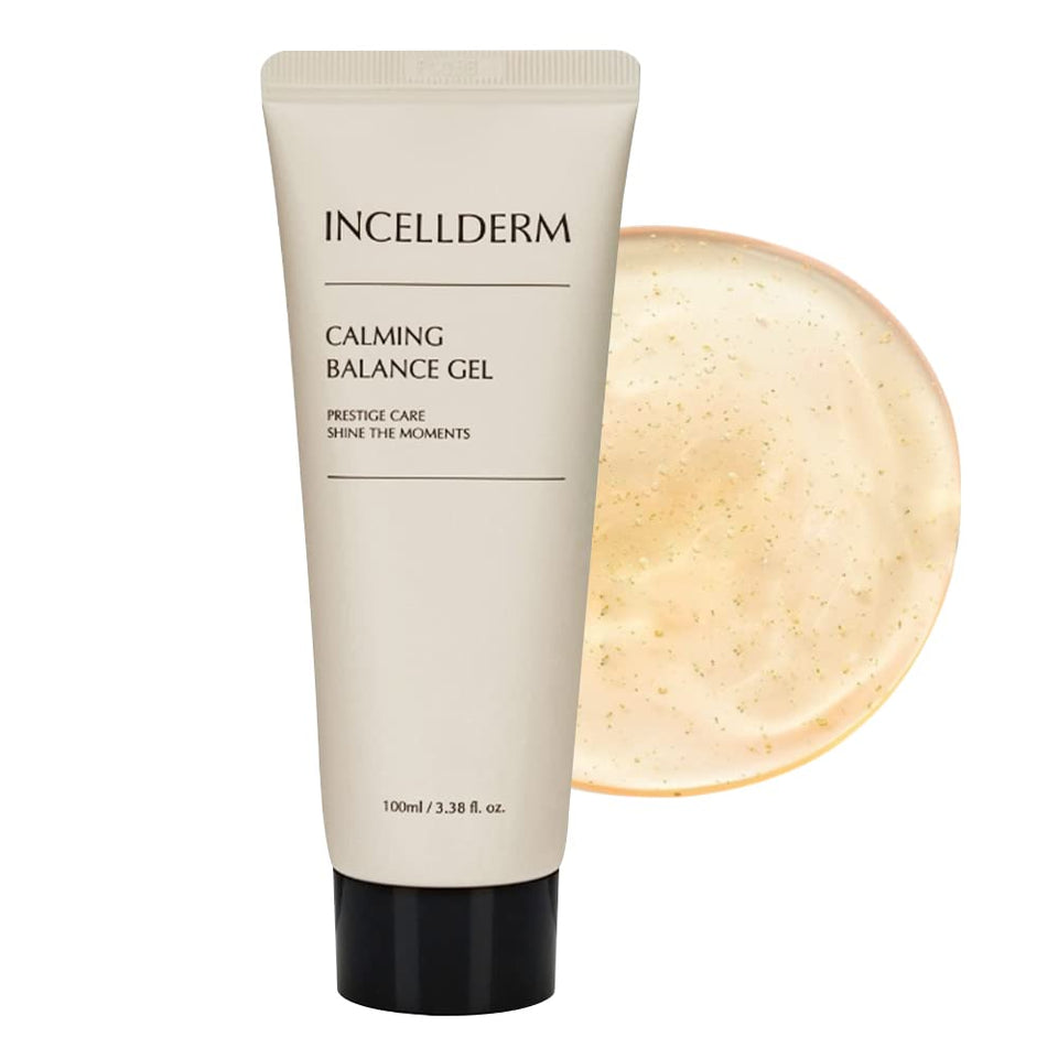 INCELLDERM Riman gel front packaging showing bottle benefit of travel-ready hydration