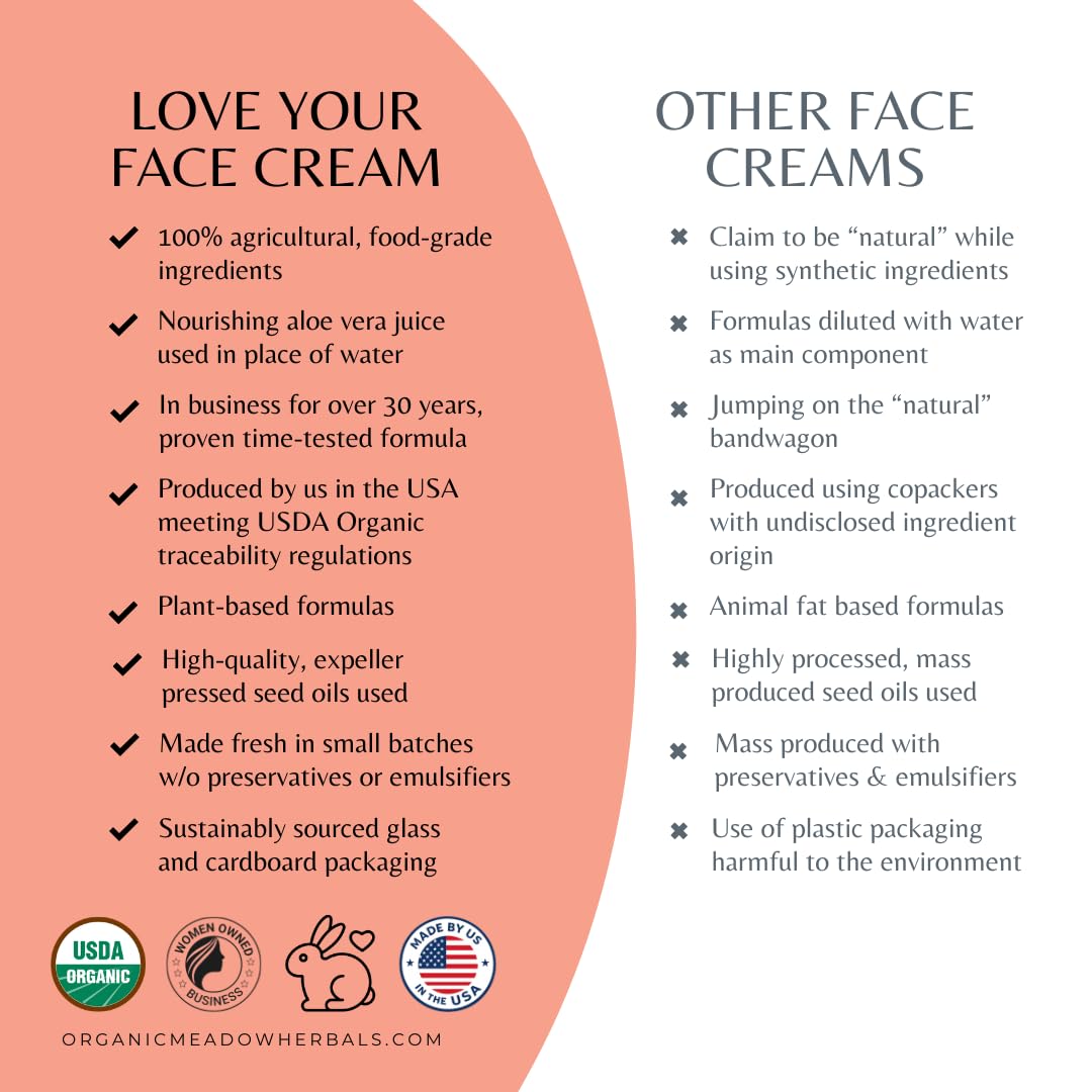 Indian Meadow Herbals close-up cream swirl showing rich texture and skin-friendly oils