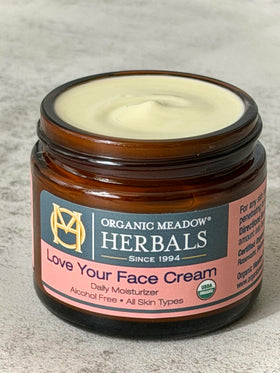 Indian Meadow Herbals open jar texture highlighting creamy absorption and nourishment