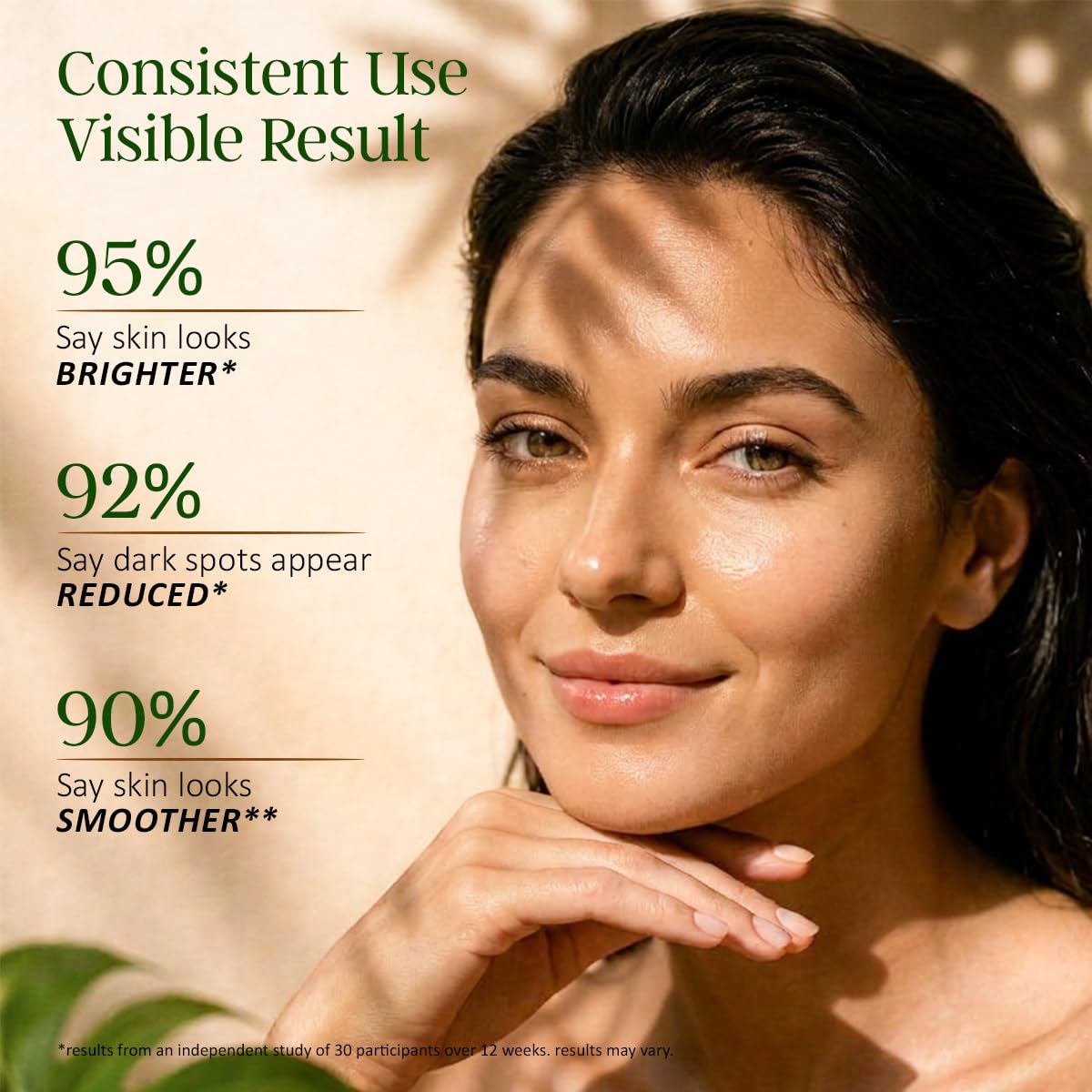 INDIAN SECRETS label and ingredient list readable, reassures SLS-free clean formula