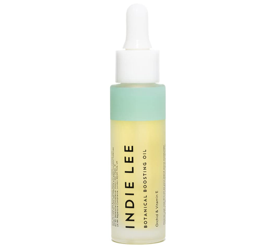 Indie Lee front packaging showing the 30 ml bottle for daily hydration
