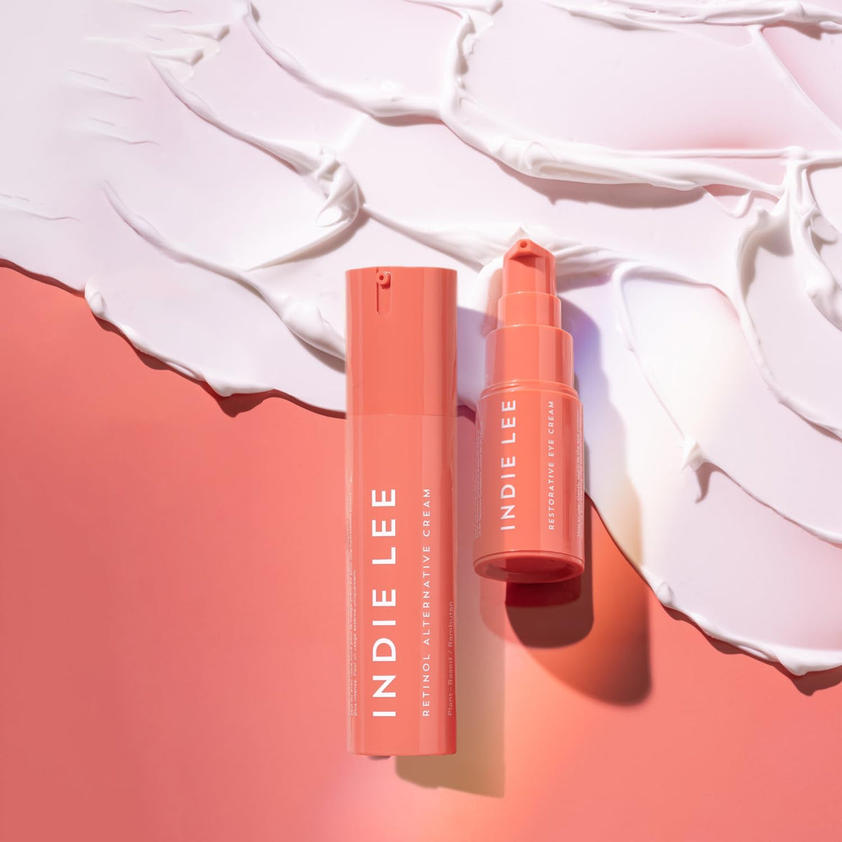 Indie Lee paracress leaves closeup showing tightening botanical for firmer look
