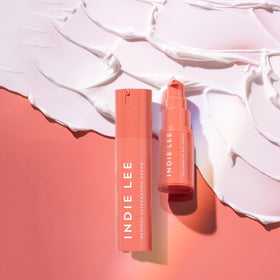 Indie Lee paracress leaves closeup showing tightening botanical for firmer look