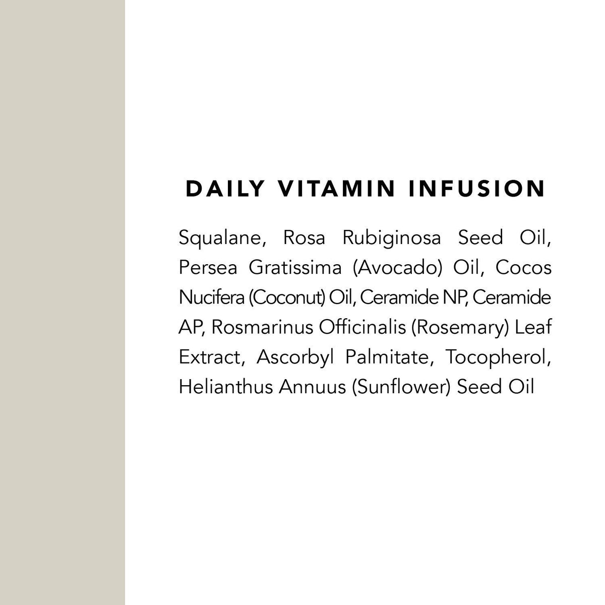 Indie Lee label closeup showing ingredients and clean formulation benefits