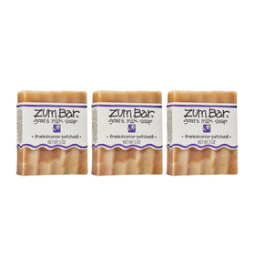 Indigo Wild Zum bar front packaging showing product name and scent benefit