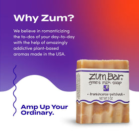 Indigo Wild Zum bar on draining soap dish demonstrating quick-dry storage benefit