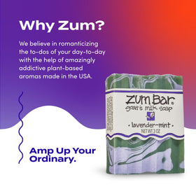 Indigo Wild three Zum bars stacked to show pack contents and storage benefit