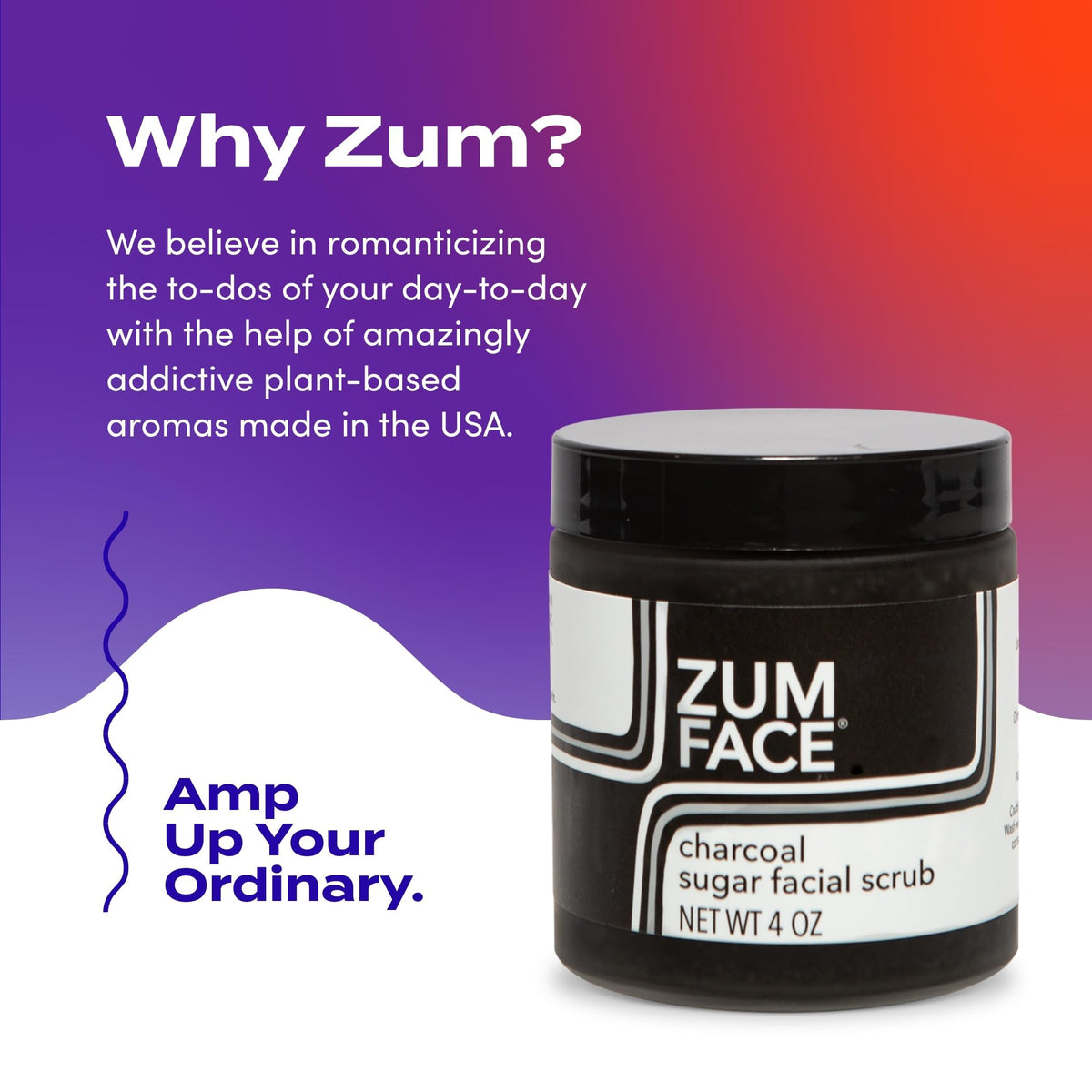 Indigo Wild Zum Face label detail highlighting ingredient list and cruelty-free benefit