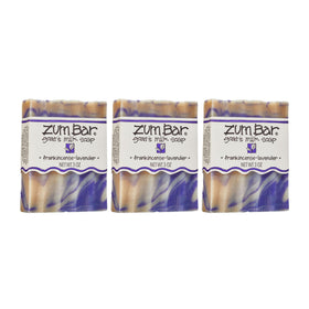 Indigo Wild Zum front packaging showing bar and scent, clear product identity and calm benefit