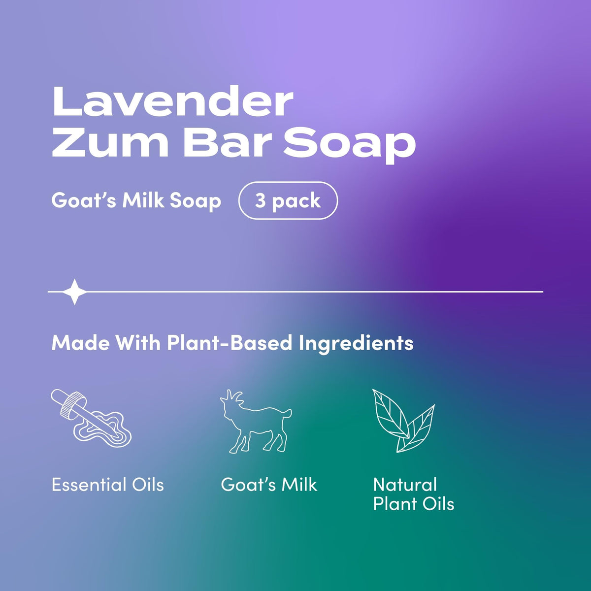 Indigo Wild Zum lavender bar close texture with lather, creamy moisturized skin feeling