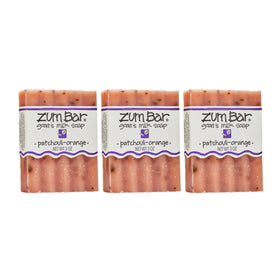 Indigo Wild Zum front packaging showing three bars and scent label benefit clarity