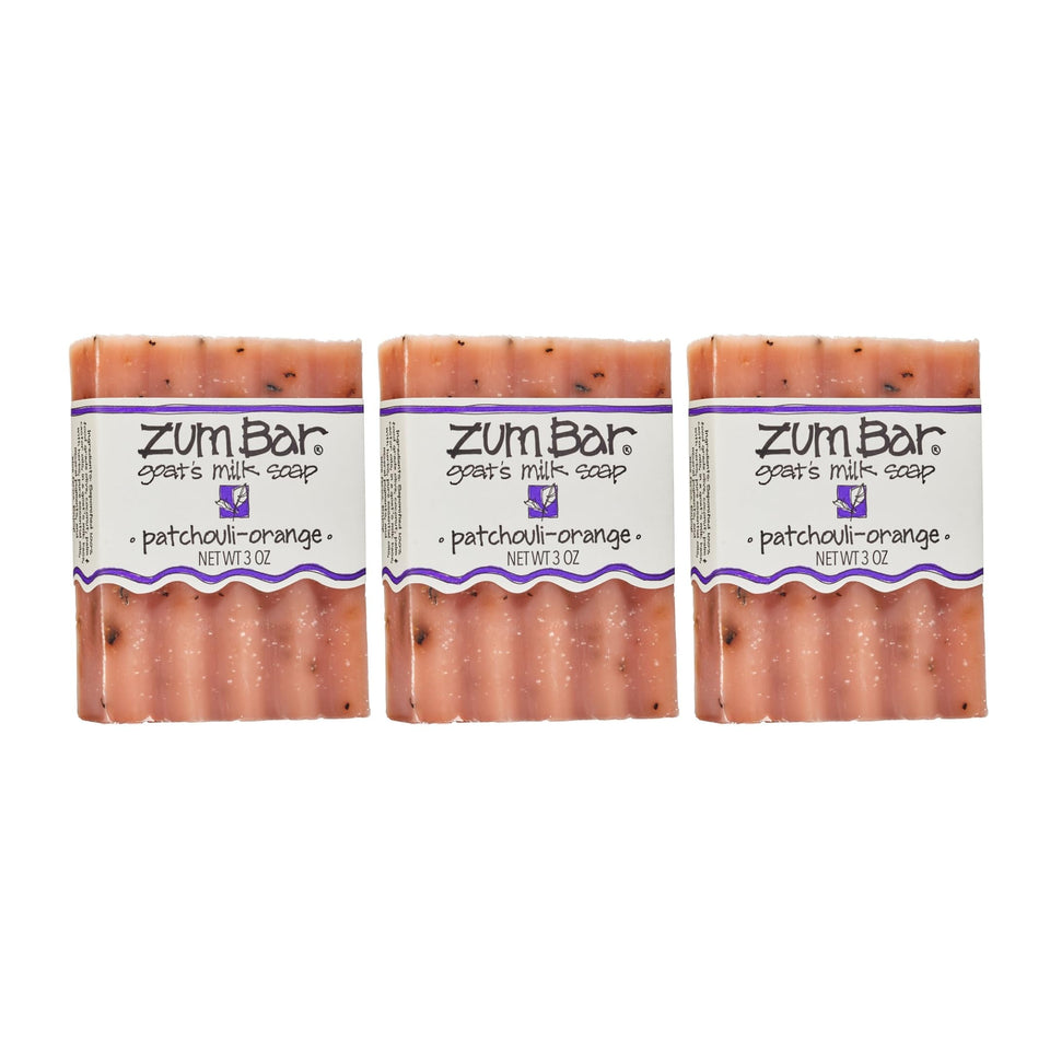 Indigo Wild Zum front packaging showing three bars and scent label benefit clarity