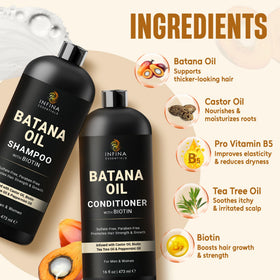 INFINA ESSENTIALS conditioner on pump showing creamy hydration and detangling