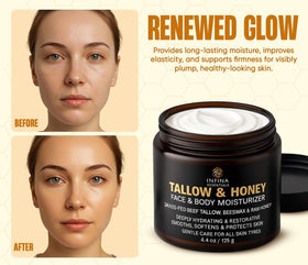 INFINA ESSENTIALS elbow use demonstration illustrating targeted relief for rough skin