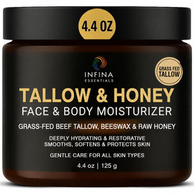 INFINA ESSENTIALS front packaging showing jar and label, clear product identity and trust