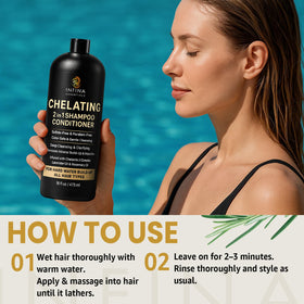 INFINA ESSENTIALS in-shower use showing easy application and time-saving benefit