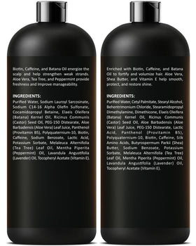 INFINA ESSENTIALS bottles in hand for size comparison and travel convenience