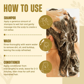 INFINA ESSENTIALS in-shower use showing easy application and rinse benefits