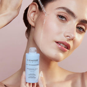 Infinitek Paris used under makeup illustrating smooth layering benefit
