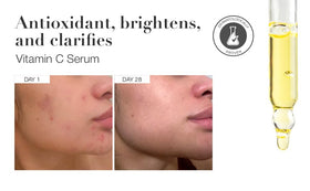 Infinitek Paris serum on hand scale, demonstrates lightweight absorbency benefit