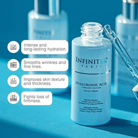 Infinitek Paris pipette dispensing a serum drop for precise application