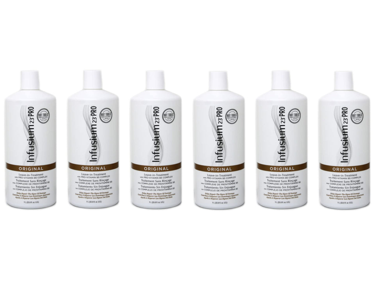 INFUSIUM 23 front bottle view showing professional-sized packaging and clear labeling benefit