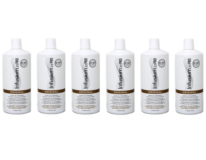 INFUSIUM 23 front bottle view showing professional-sized packaging and clear labeling benefit