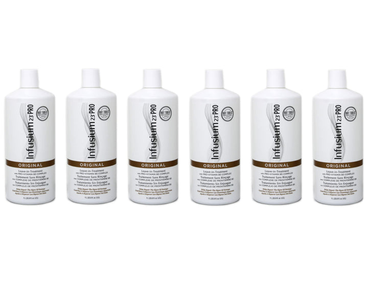 INFUSIUM 23 front bottle view showing professional-sized packaging and clear labeling benefit