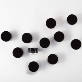 Inglot AMC gel eyeliner packaging label showing product name and vegan feature