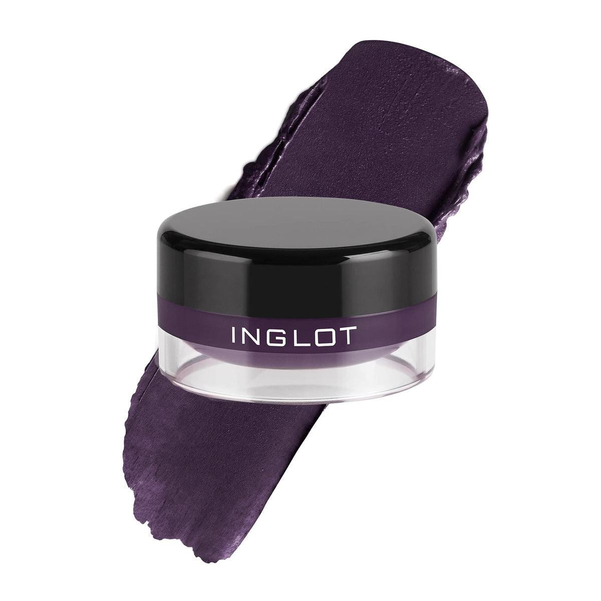 Inglot jar front view showing sleek packaging and professional pigment