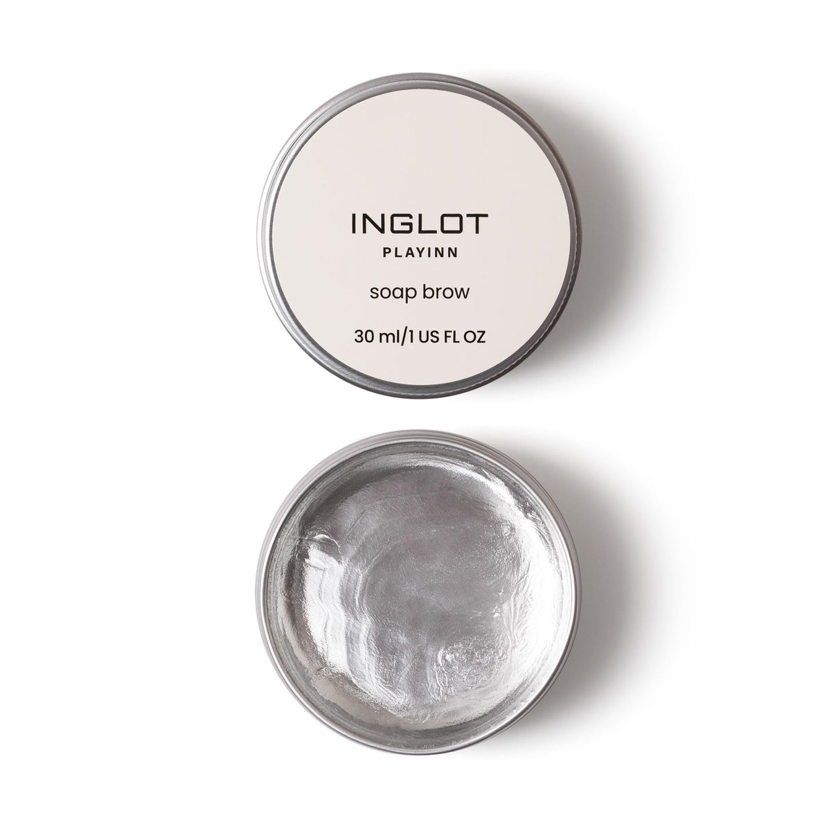 Inglot Playinn front packaging showing product and label, clear styling benefit