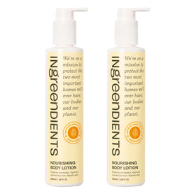 Ingreendients front packaging showing clean bottle and label benefit